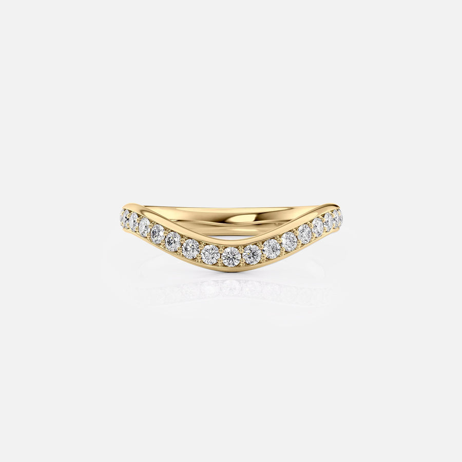 The Pave Eternal Embrace Nature Moissanite Ring - KNT - Engagement Rings, Wedding Bands & Fine Jewelry