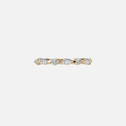  Evelyne Moissanite 14k Yellow Gold 2