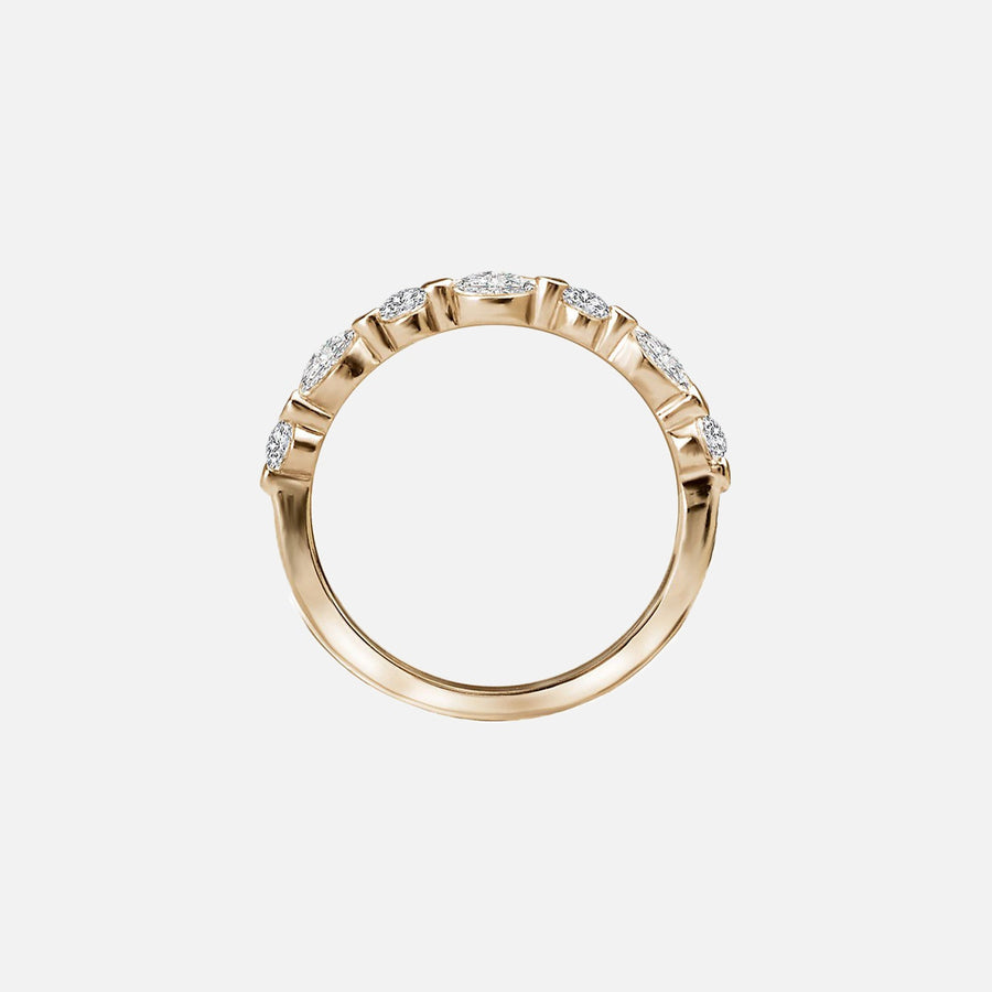  Evelyne Moissanite 14k Yellow Gold 3
