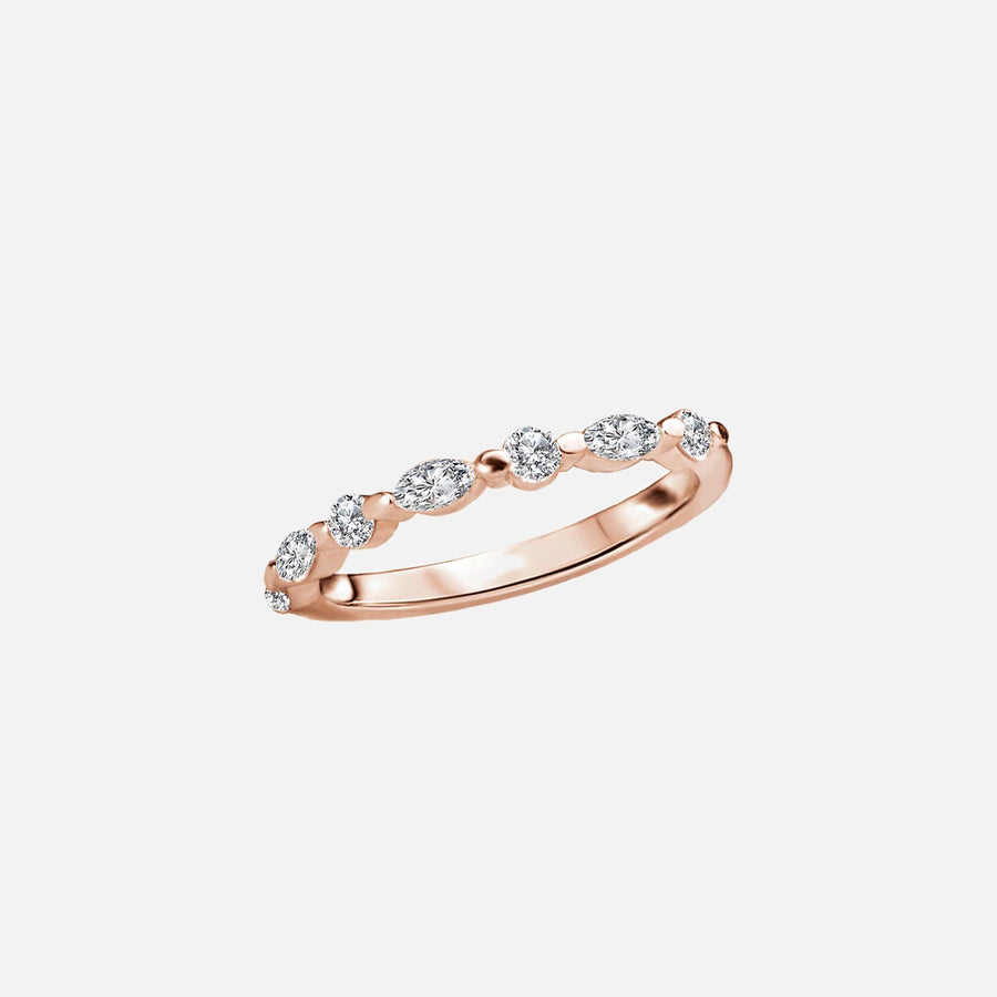  Evelyne Moissanite 18k Rose Gold 1
