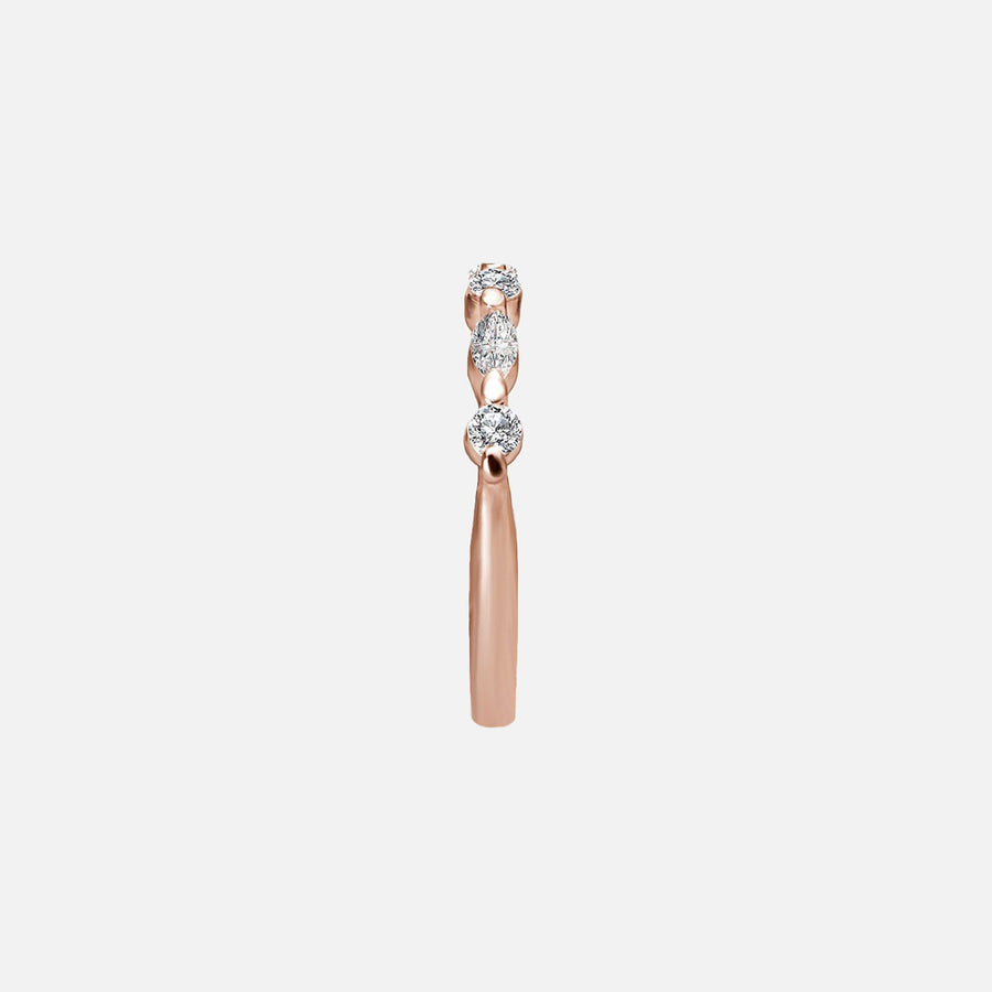  Evelyne Moissanite 18k Rose Gold 4