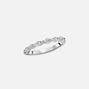  Evelyne Moissanite 18k White Gold 1