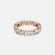  Heart Eternity Ring 18k Rose Gold 4 0 001