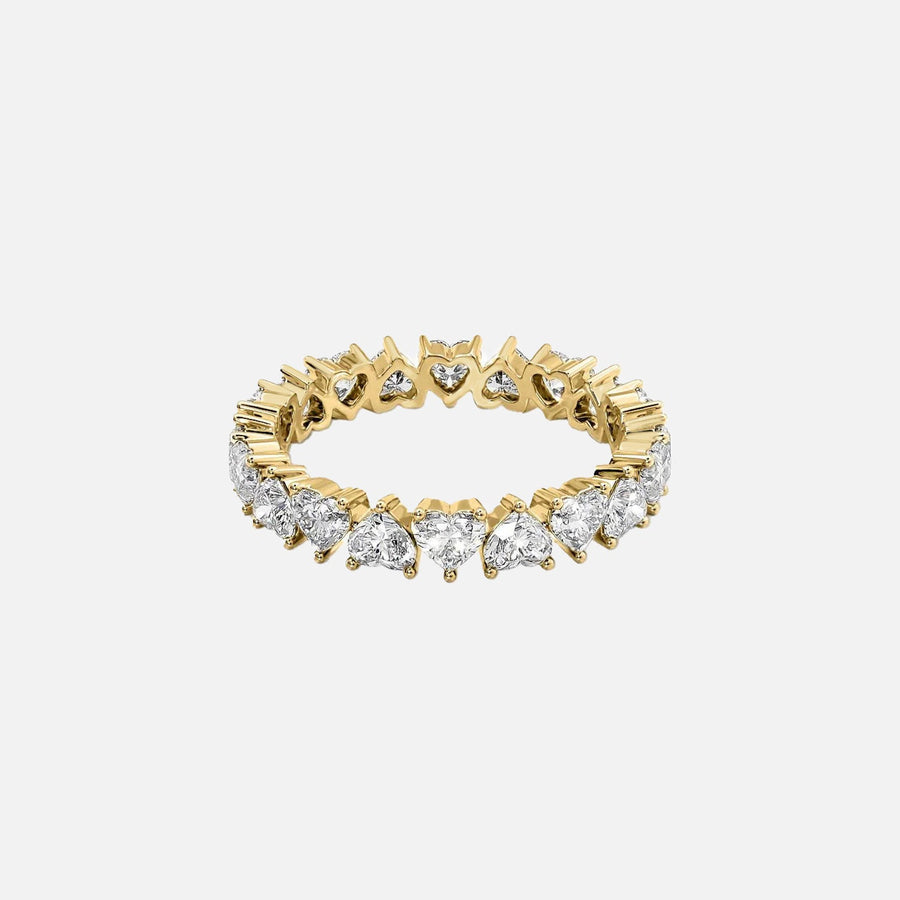  Heart Eternity Ring 18k Yellow Gold 2 5 001