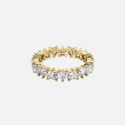  Heart Eternity Ring 18k Yellow Gold 3 0 001