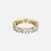  Heart Eternity Ring 18k Yellow Gold 4 5 001