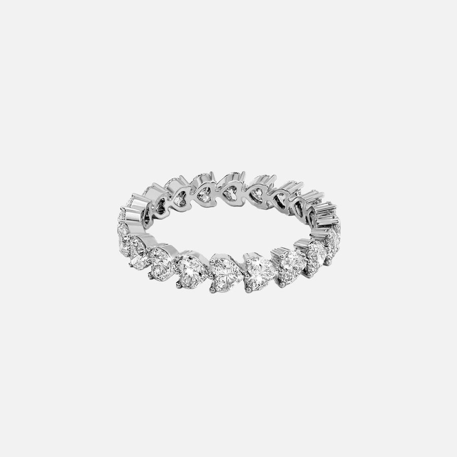  Heart Shared Prong Eternity Ring 14k White Gold 2 5 001