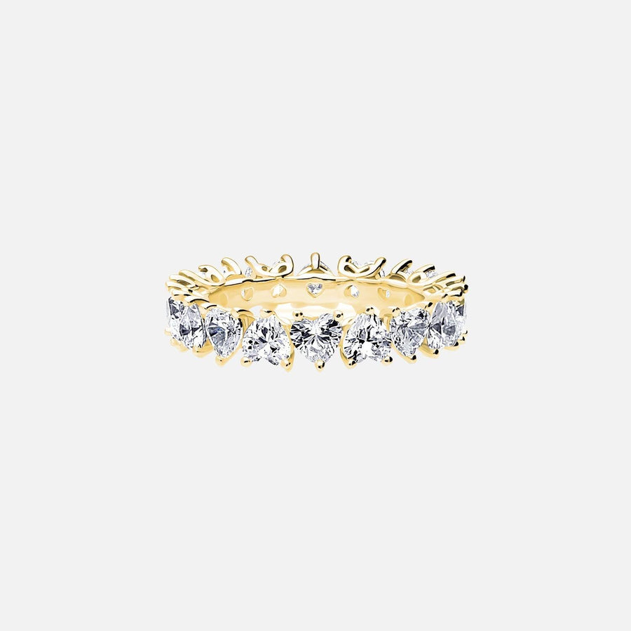 The Eternity Hethera Prong Moissanite Ring - KNT - Engagement Rings, Wedding Bands & Fine Jewelry