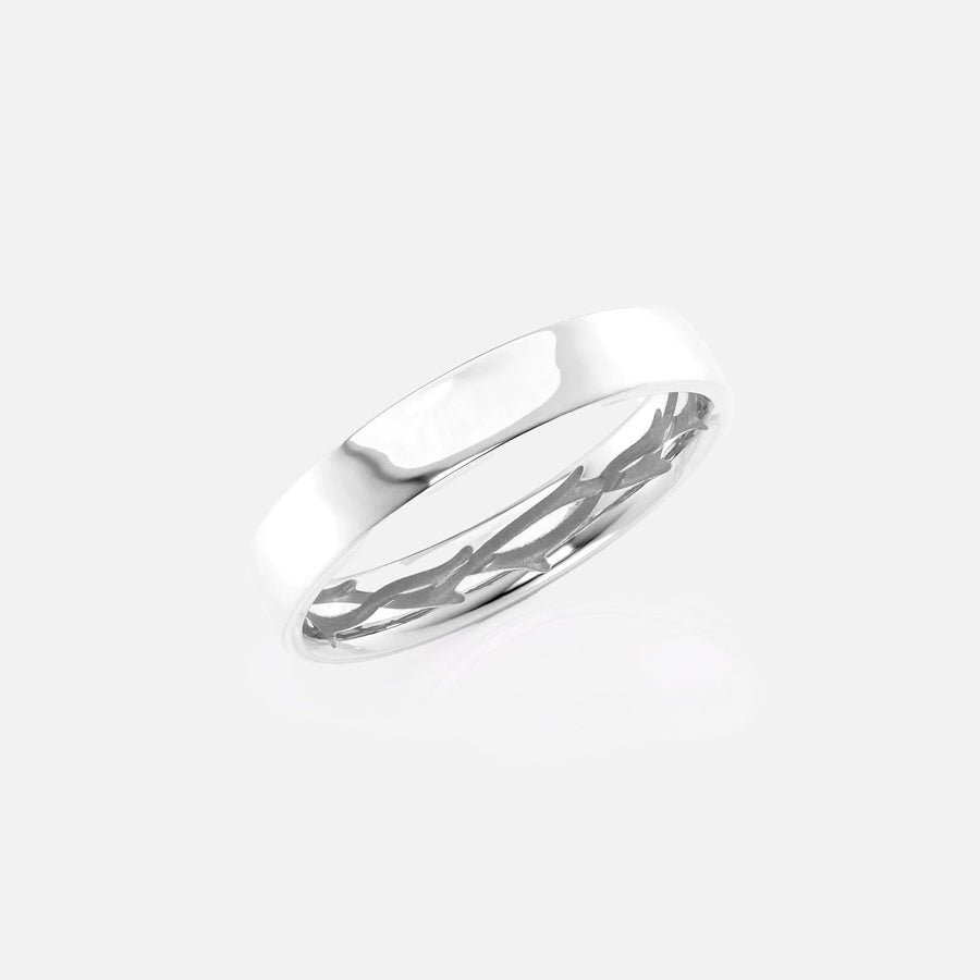The Classic Hidden Vine Cigar Moissanite Ring - KNT - Engagement Rings, Wedding Bands & Fine Jewelry