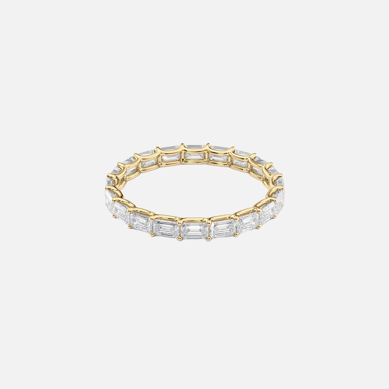 The Eternity Horizons Prong Moissanite Ring - KNT - Engagement Rings, Wedding Bands & Fine Jewelry