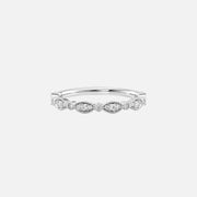 The Pave Lily Prong Moissanite Ring - KNT - Engagement Rings, Wedding Bands & Fine Jewelry