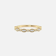 The Pave Lily Prong Moissanite Ring - KNT - Engagement Rings, Wedding Bands & Fine Jewelry