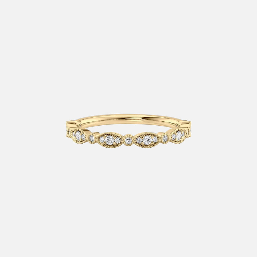 The Pave Lily Prong Moissanite Ring - KNT - Engagement Rings, Wedding Bands & Fine Jewelry