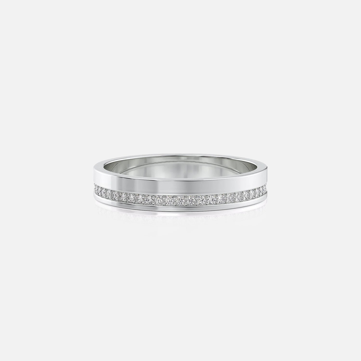 The Pave Logan Diamonds Moissanite Ring - KNT - Engagement Rings, Wedding Bands & Fine Jewelry