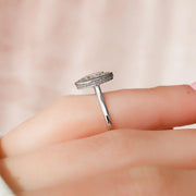 The Solitaire Luisa Oval Moissanite Ring - KNT - Engagement Rings, Wedding Bands & Fine Jewelry