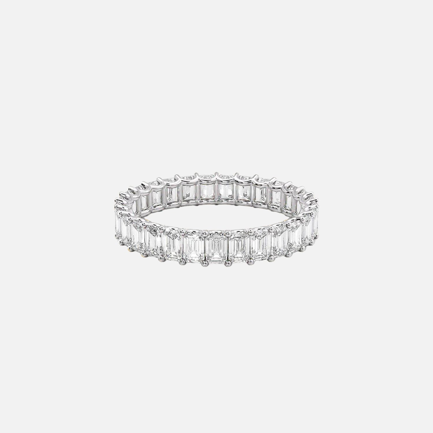 The Eternity Luster Prong Moissanite Ring - KNT - Engagement Rings, Wedding Bands & Fine Jewelry