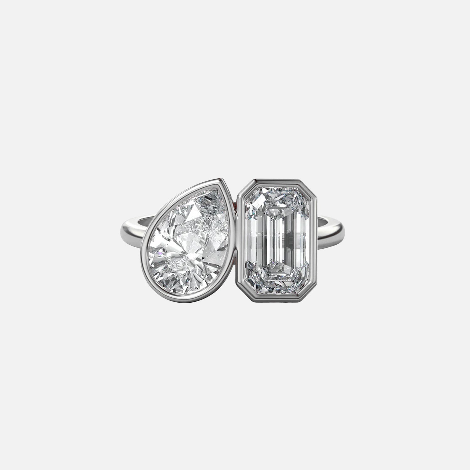  Madonna Lab Diamond 14k White Gold 1