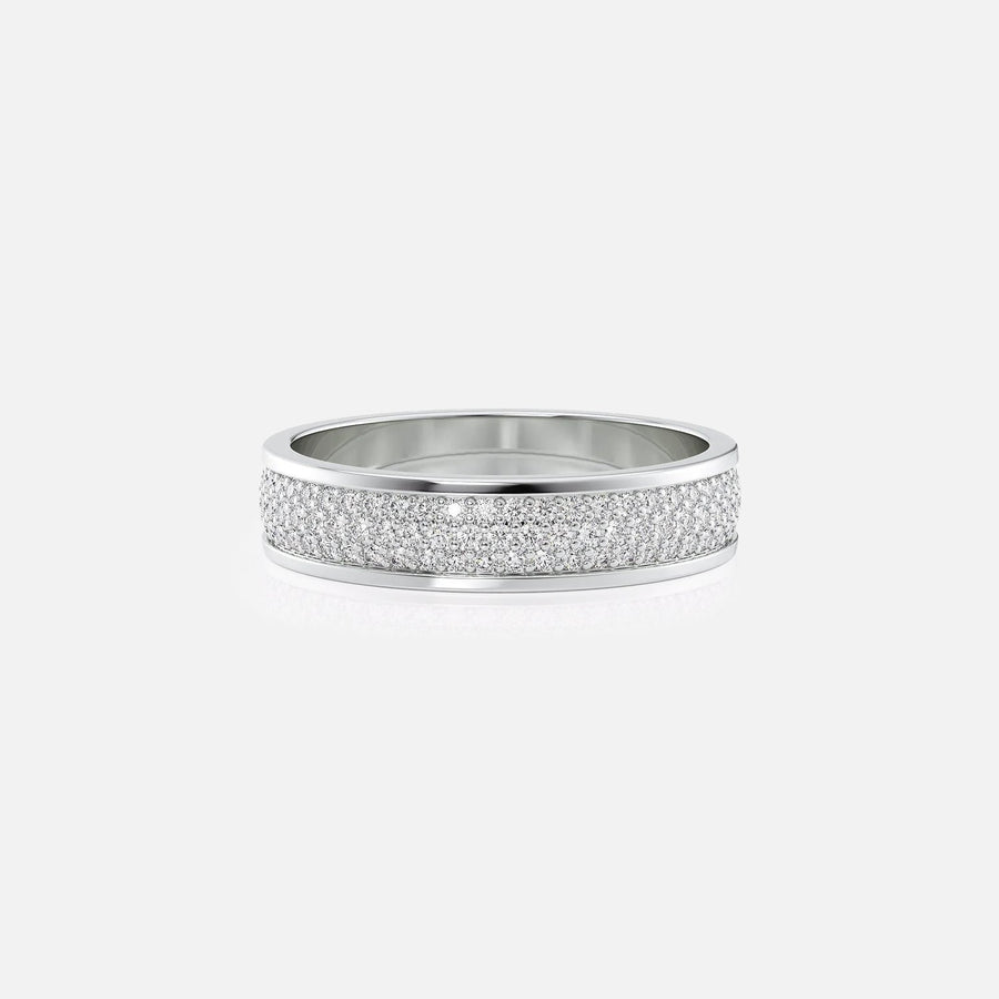 The Pave Matthew Diamonds Moissanite Ring - KNT - Engagement Rings, Wedding Bands & Fine Jewelry