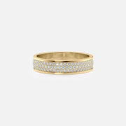 The Pave Matthew Diamonds Moissanite Ring - KNT - Engagement Rings, Wedding Bands & Fine Jewelry