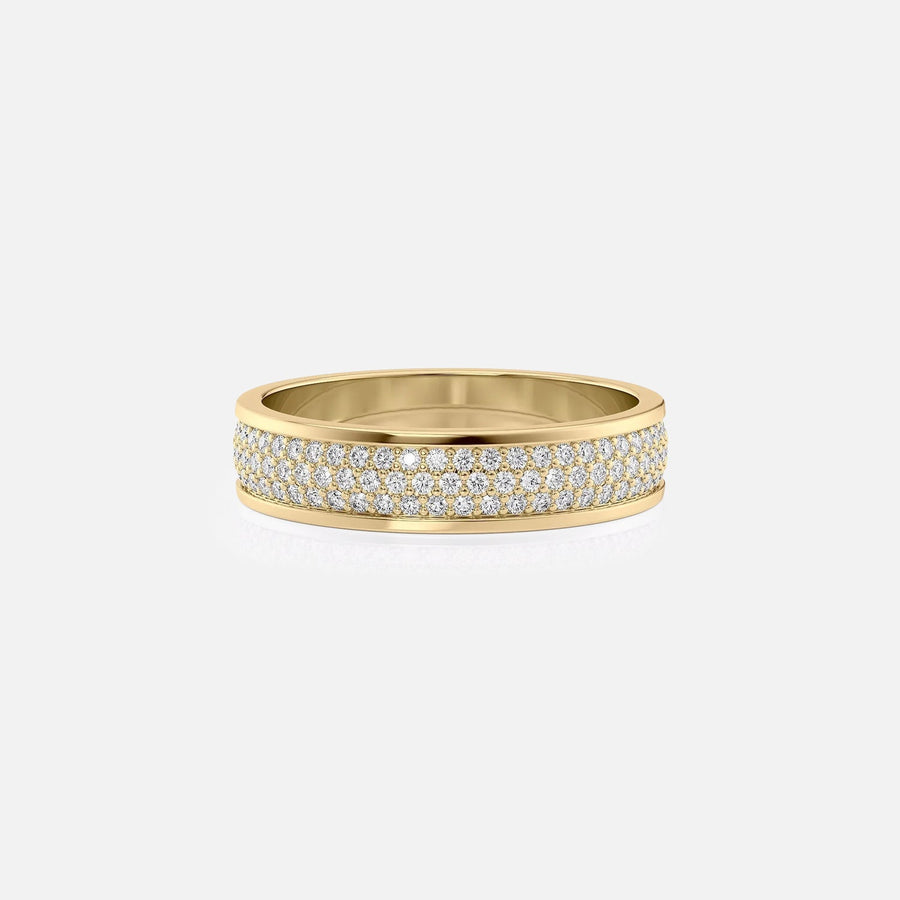 The Pave Matthew Diamonds Moissanite Ring - KNT - Engagement Rings, Wedding Bands & Fine Jewelry