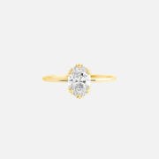The Solitaire Molly Oval Moissanite Ring - KNT - Engagement Rings, Wedding Bands & Fine Jewelry