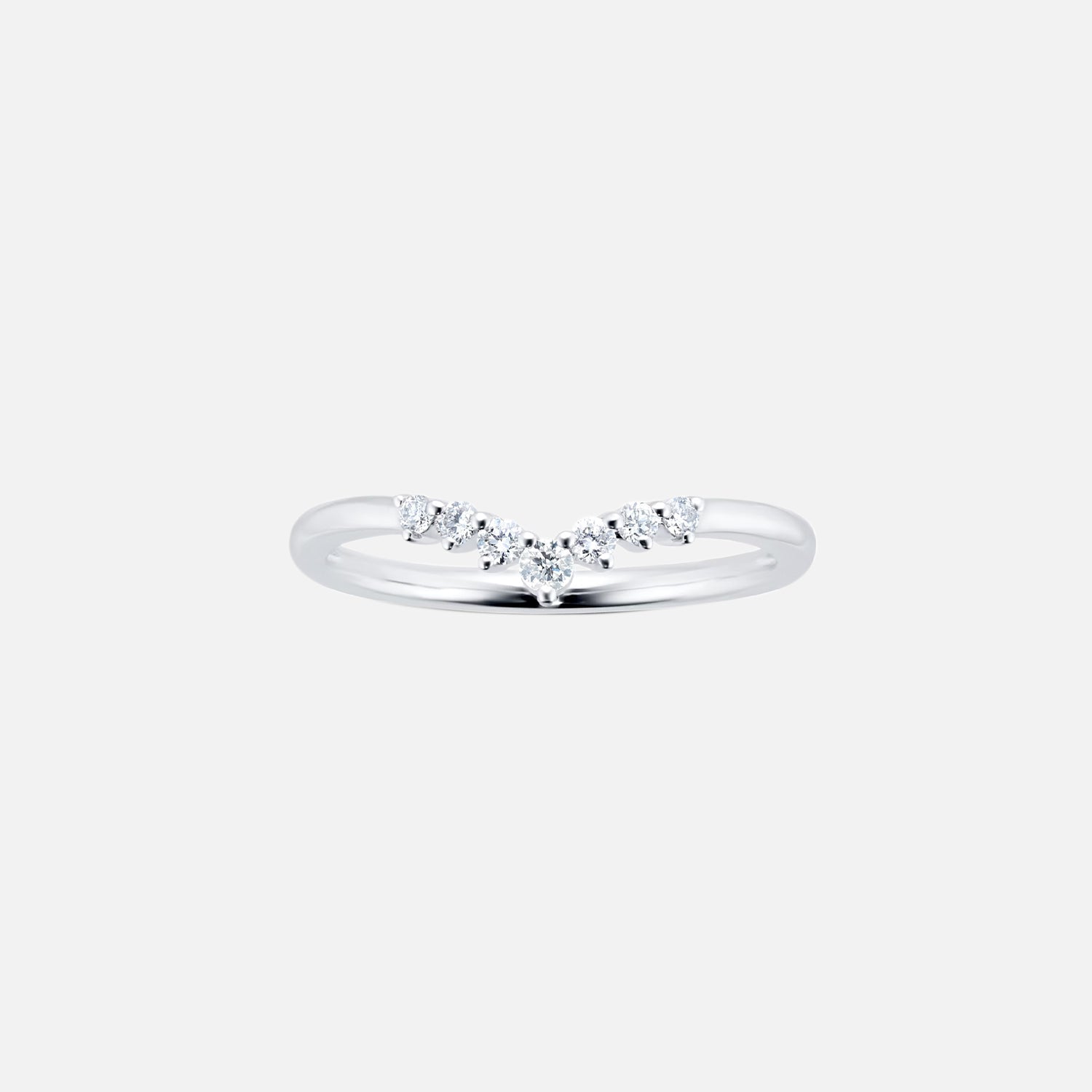 The Prong Monique Pave Moissanite Ring - KNT - Engagement Rings, Wedding Bands & Fine Jewelry