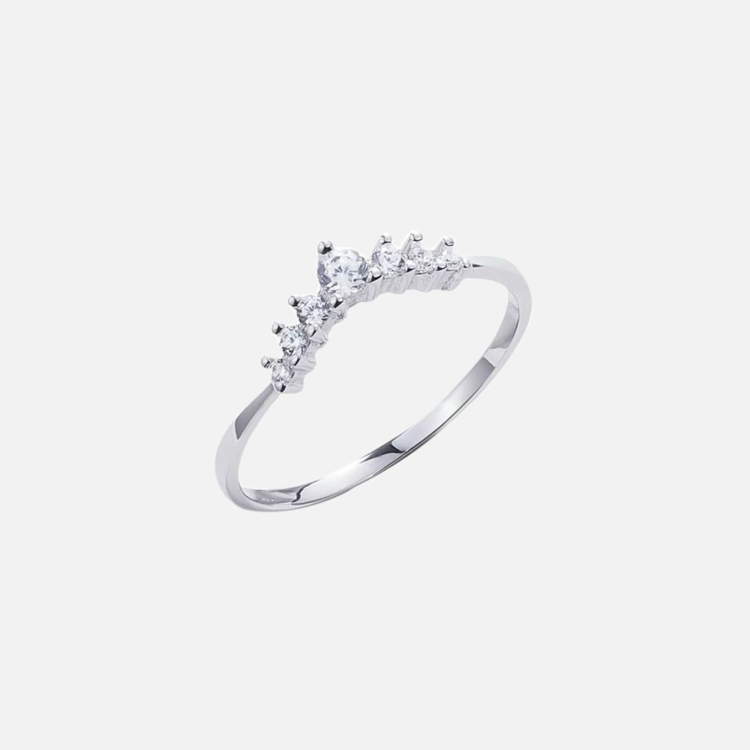 The Prong Monique Pave Moissanite Ring - KNT - Engagement Rings, Wedding Bands & Fine Jewelry