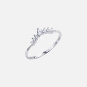 The Prong Monique Pave Moissanite Ring - KNT - Engagement Rings, Wedding Bands & Fine Jewelry