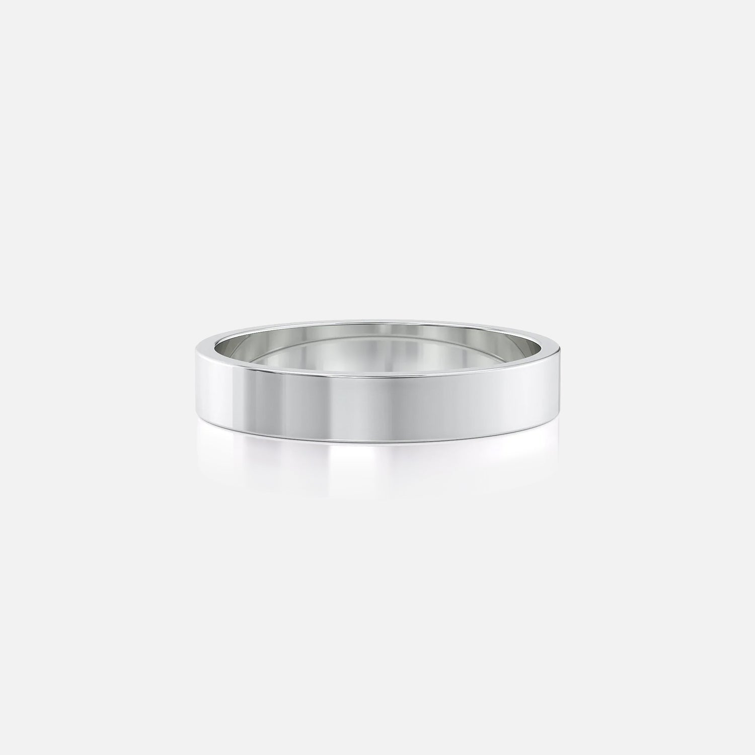 The Classic Nathan Solid Moissanite Ring - KNT - Engagement Rings, Wedding Bands & Fine Jewelry