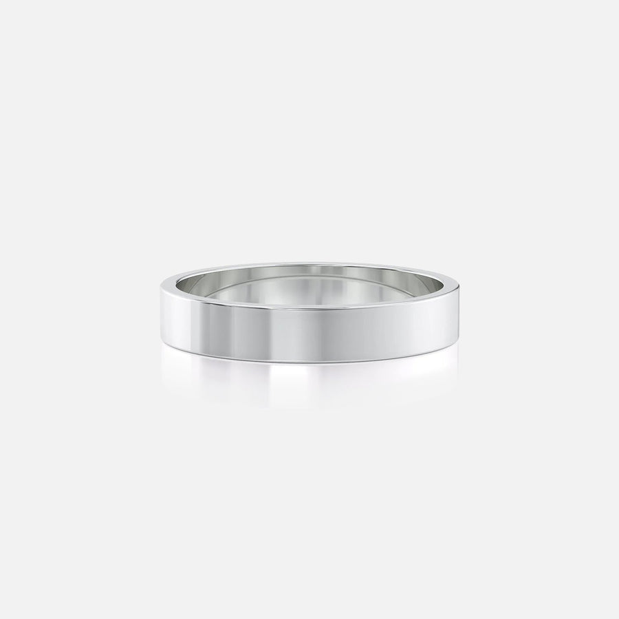 The Classic Nathan Solid Moissanite Ring - KNT - Engagement Rings, Wedding Bands & Fine Jewelry