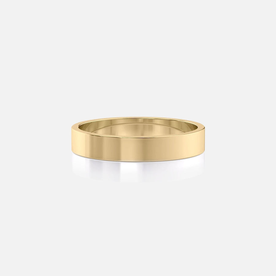 The Classic Nathan Solid Moissanite Ring - KNT - Engagement Rings, Wedding Bands & Fine Jewelry