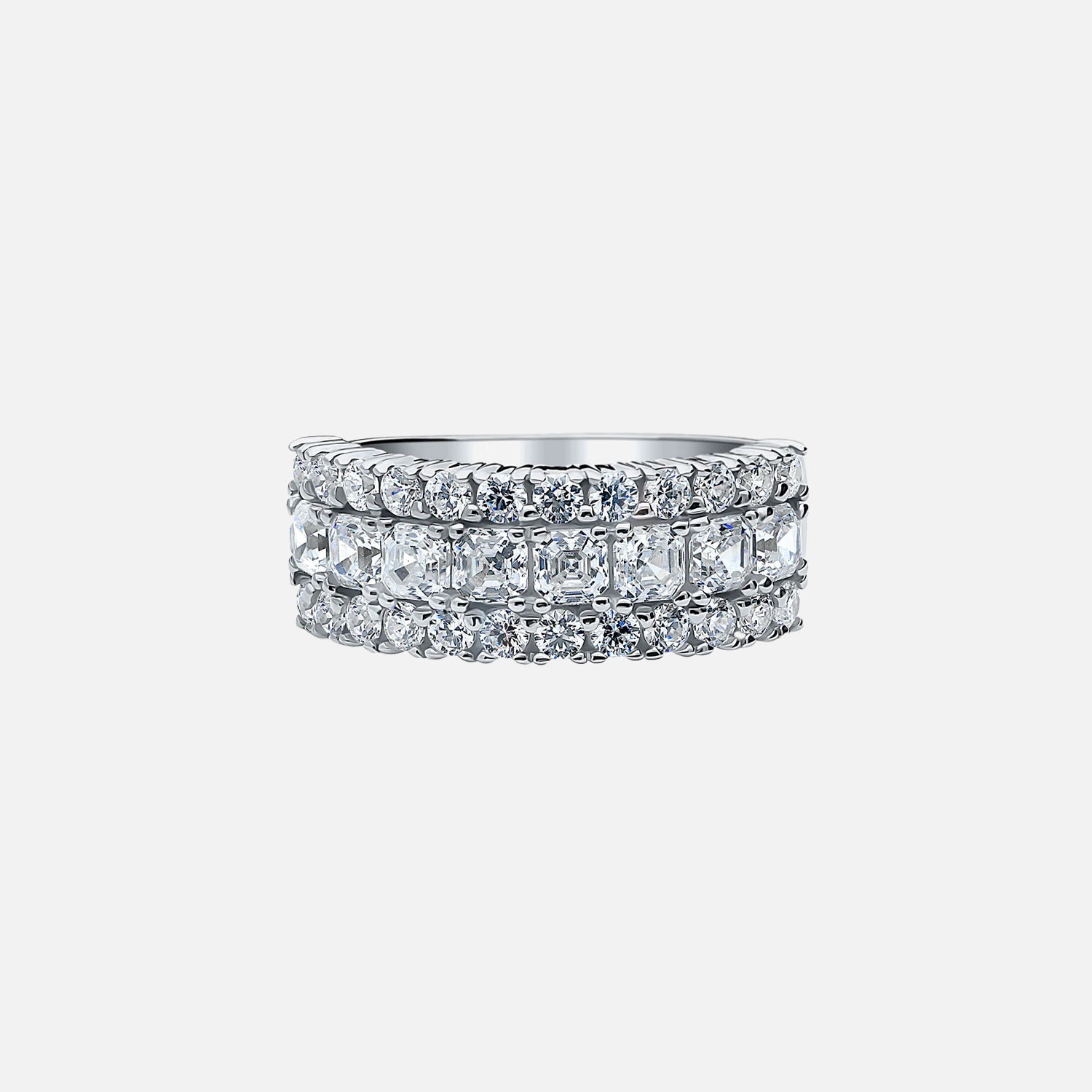 The Prong Noble Charm Moissanite Ring - KNT - Engagement Rings, Wedding Bands & Fine Jewelry