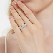 The Prong Noble Charm Moissanite Ring - KNT - Engagement Rings, Wedding Bands & Fine Jewelry