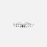 The Pave Noble Prong Moissanite Ring - KNT - Engagement Rings, Wedding Bands & Fine Jewelry