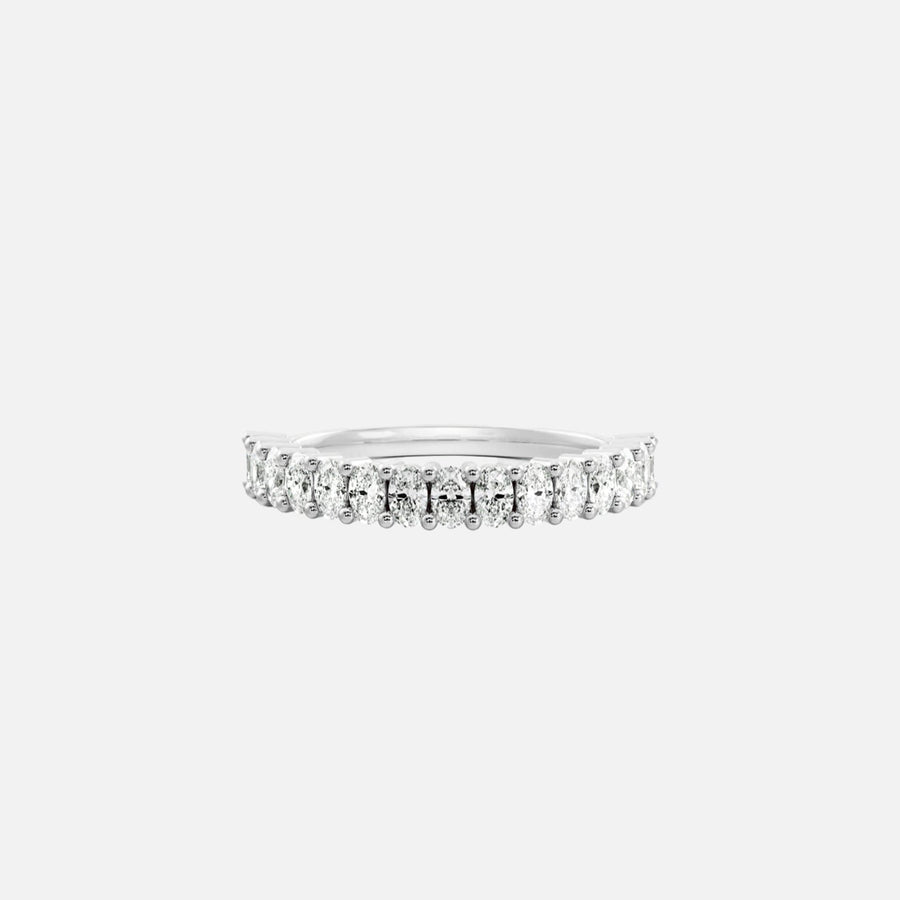 The Pave Noble Prong Moissanite Ring - KNT - Engagement Rings, Wedding Bands & Fine Jewelry