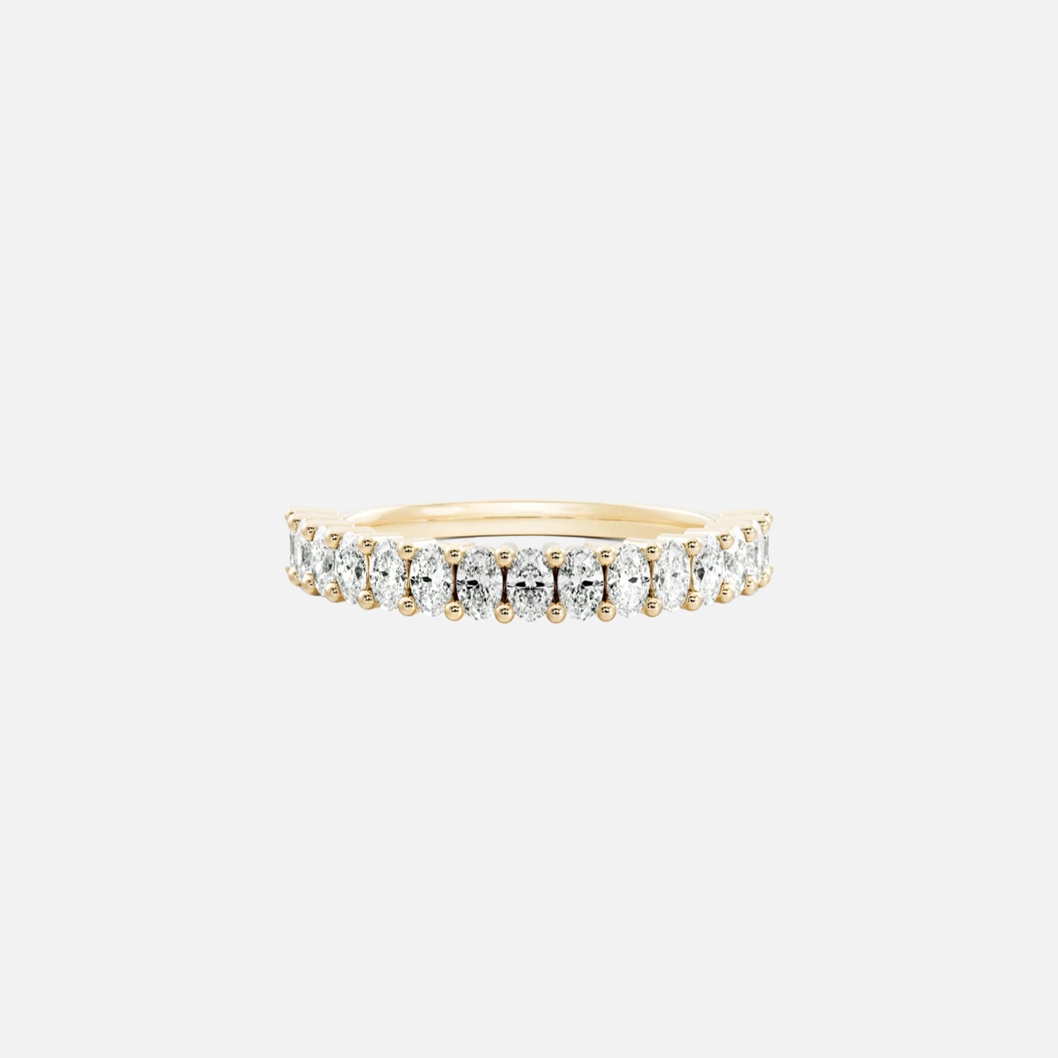 The Pave Noble Prong Moissanite Ring - KNT - Engagement Rings, Wedding Bands & Fine Jewelry