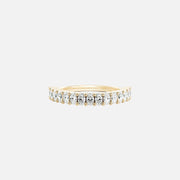 The Pave Noble Prong Moissanite Ring - KNT - Engagement Rings, Wedding Bands & Fine Jewelry