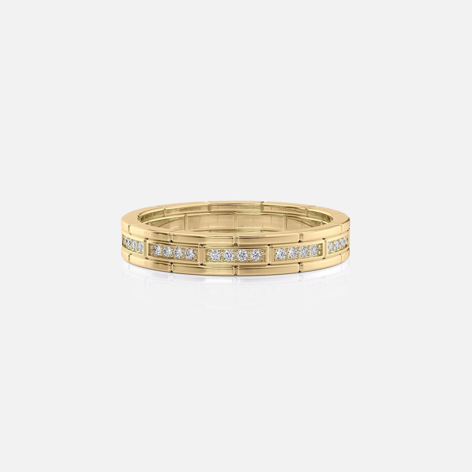 The Pave Oliver Diamonds Moissanite Ring - KNT - Engagement Rings, Wedding Bands & Fine Jewelry