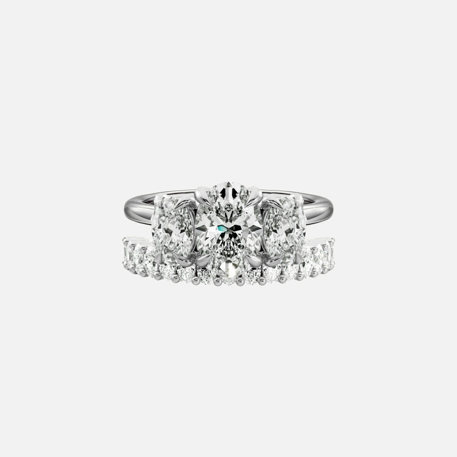Oval Belle & Noble Ring Stack - KNT - Engagement Rings, Wedding Bands & Fine Jewelry