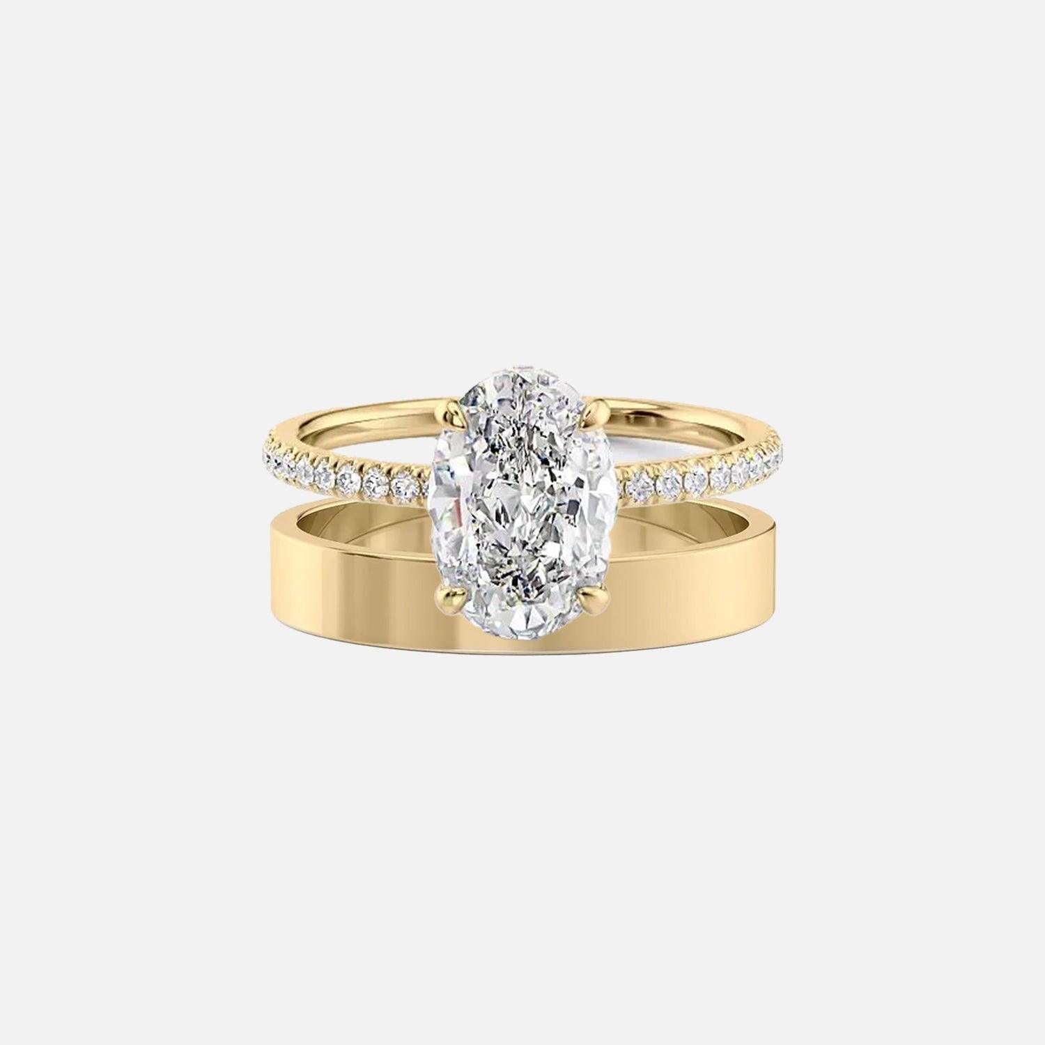 Oval Cassia Ring Stack - KNT - Engagement Rings, Wedding Bands & Fine Jewelry