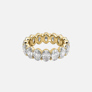 Oval Eternity Ring 18k Yellow Gold 6 5 001