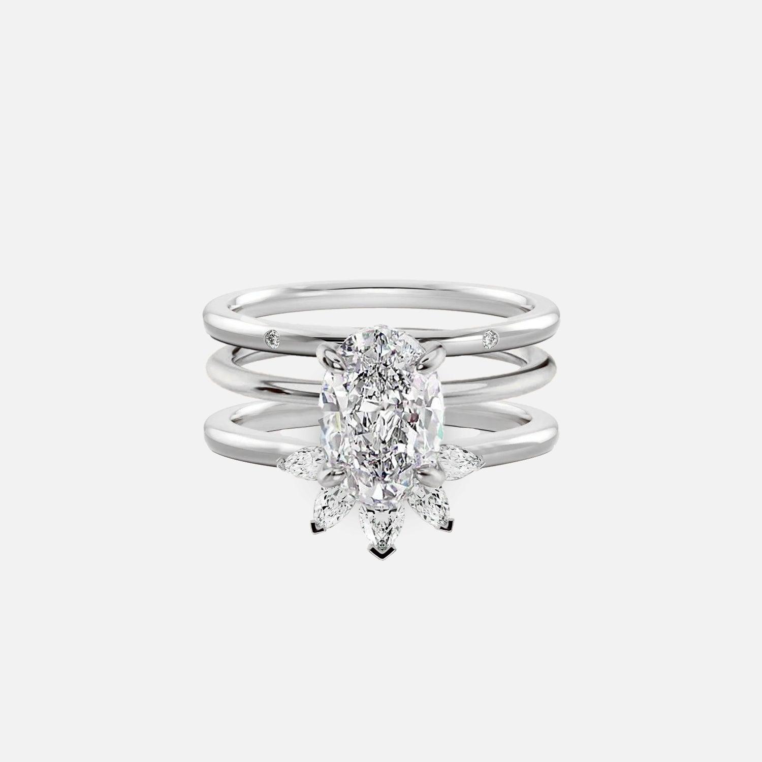 Oval Harmony Ring Stack - KNT - Engagement Rings, Wedding Bands & Fine Jewelry