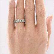  Oval U Prong Eternity Ring 14k Yellow Gold 4 5 002 Final