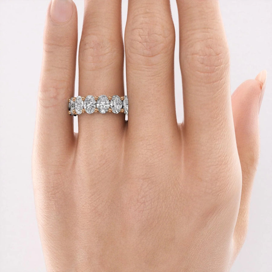  Oval U Prong Eternity Ring 18k Rose Gold 7 5 002 Final