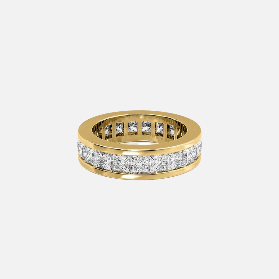  Princess Channel Eternity Ring 18k Yellow Gold 4 0 001