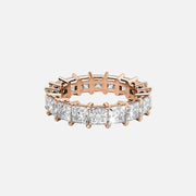 Princess Eternity Ring 18k Rose Gold 5 5 001