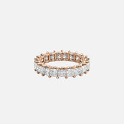  Princess U Prong Eternity Ring 14k Rose Gold 4 0 001