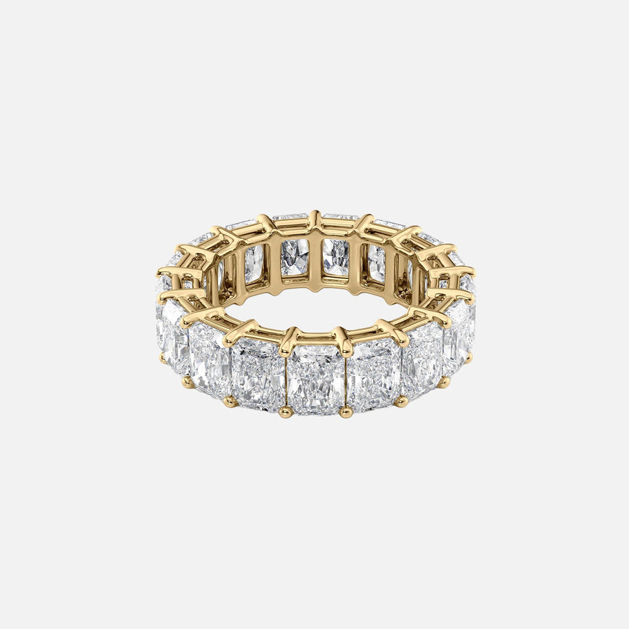  Radiant Eternity Ring 18k Yellow Gold 8 0 001