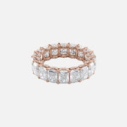  Radiant U Pave Prong Eternity Ring 18k Rose Gold 7 3 001