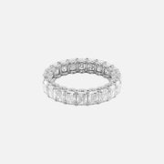 Radiant U Pave Prong Eternity Ring 18k White Gold 4 3 001